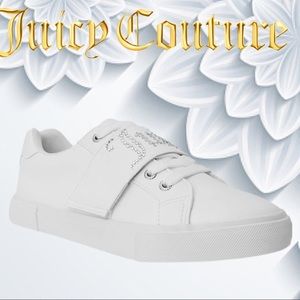 Juicy Couture White Bling Tennis Shoes U Pick